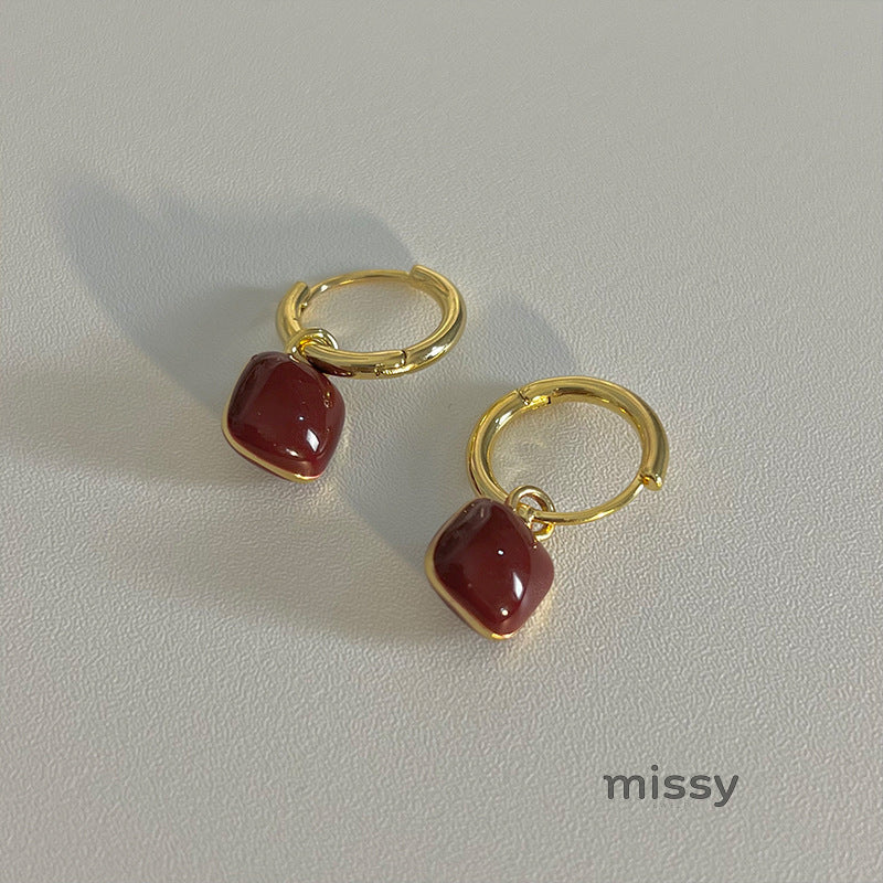 Brianny Retro Enamel Studs [SUQGTL7N]