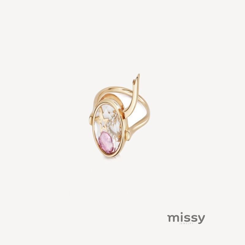 Bridgett Interchangeable Charm Ring [H1N0WT0C]