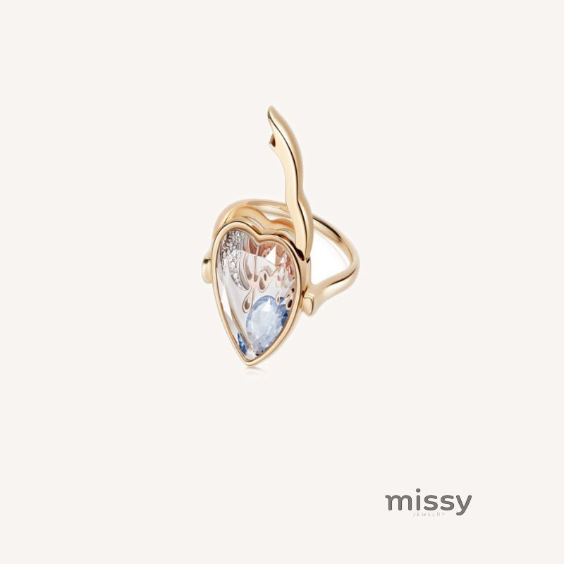 Bridgett Interchangeable Charm Ring [FTVFNUOR]
