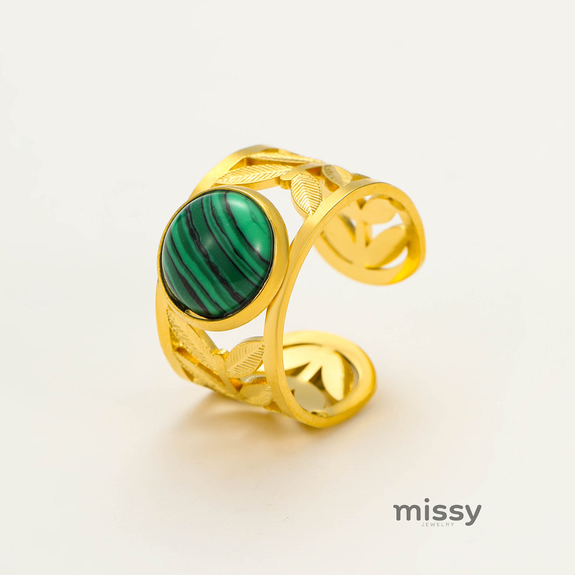 Brinlee Gemstone Open Ring [9JEXDSH1]