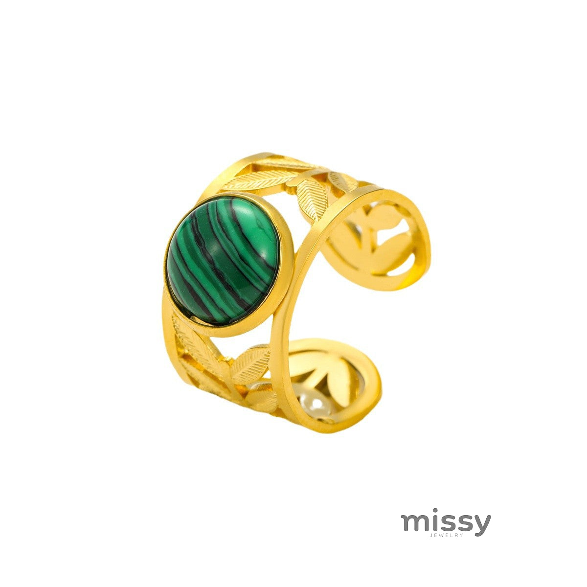 Brinlee Gemstone Open Ring [J8EZEQ89]