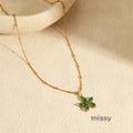 Bristol Zircon Petal Necklace [37P965GP]
