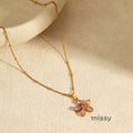 Bristol Zircon Petal Necklace [DNEXCLXV]