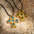 Bryce Crystal Pendant Necklace