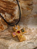 Bryce Crystal Pendant Necklace