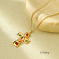 Brylie Radiant Pendant Necklace [44WHBZOB]