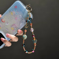 Butterfly Crystal Beaded Phone Charm [PF137B5Z]