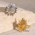 Caleah Statement Sunflower Ring