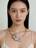 Calla Lily Pendant Necklace [VZ4IM1QM]