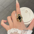 Cambry Vintage Gemstone Ring [DYH6OYOF]