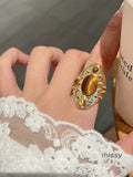 Cambry Vintage Gemstone Ring [8G8DHIBQ]