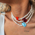 Camden Beaded Ocean Charm Necklace [XCGEQX7F]