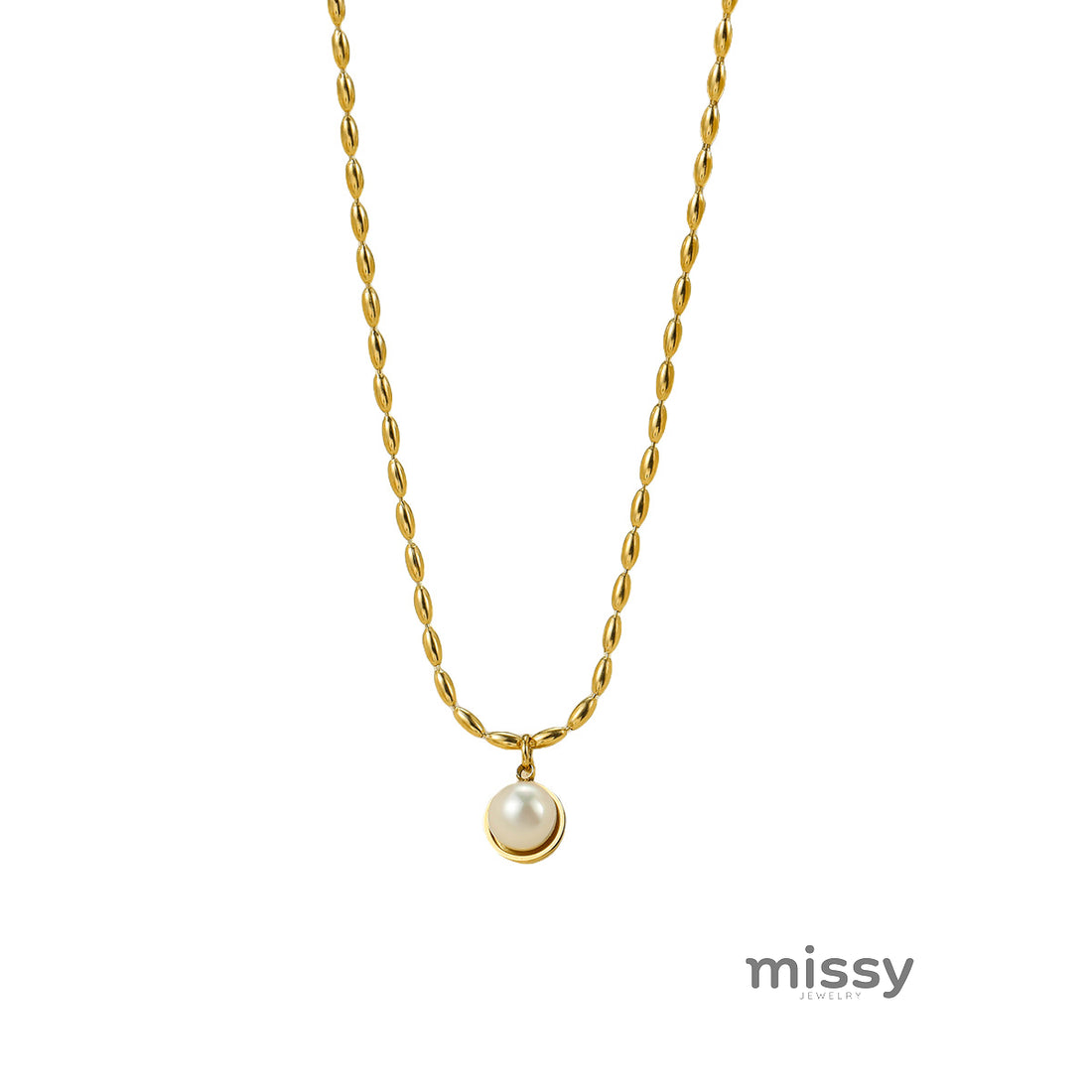 Camden Delicate Pearl Necklace [AFYIGVL8]