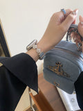 Camellia Denim Apple Watch Strap [IZ9AB2UC]