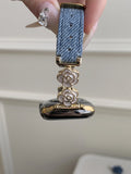 Camellia Denim Apple Watch Strap [VL4V5KIV]