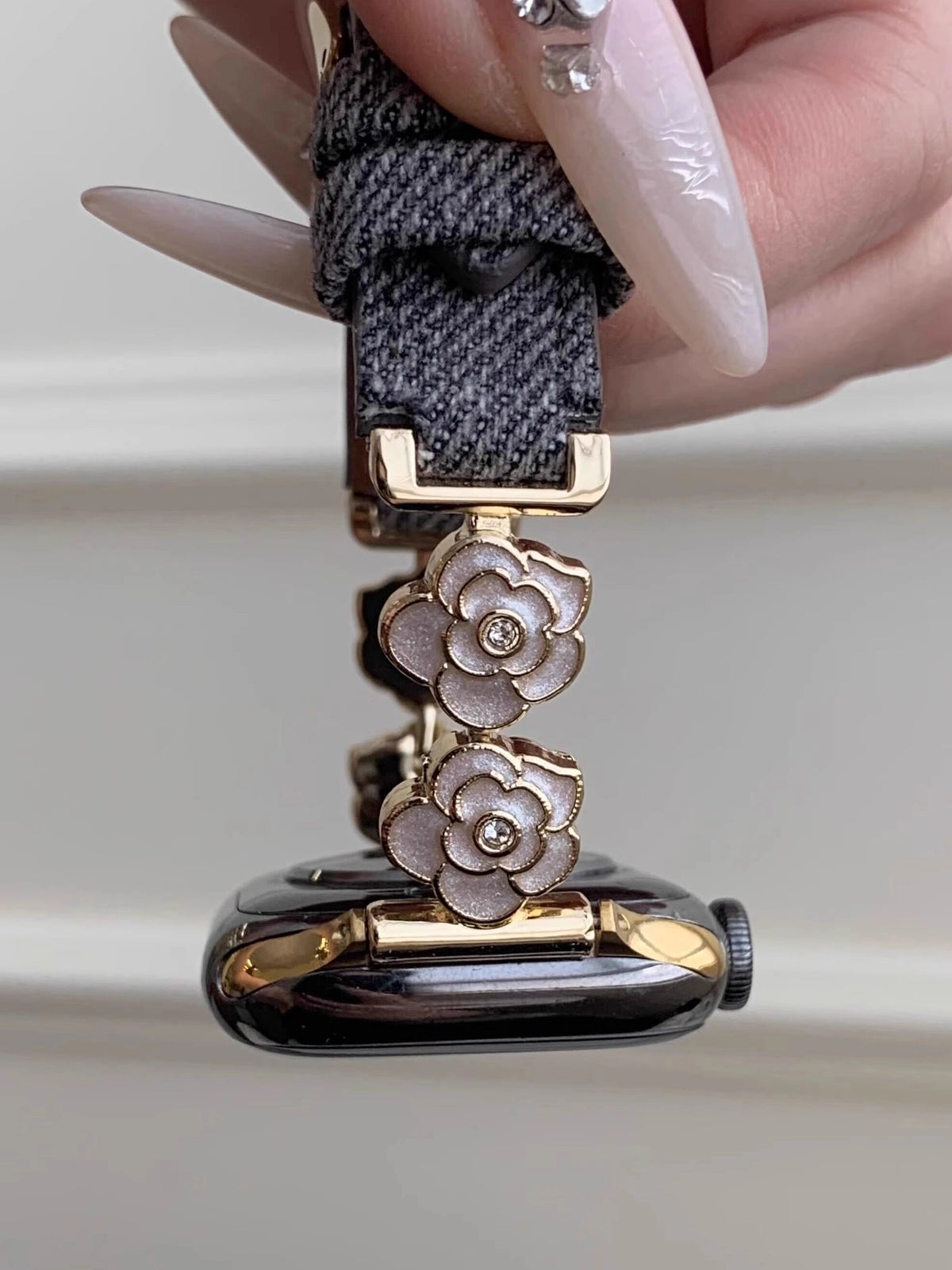 Camellia Denim Apple Watch Strap [G34IZ6JU]