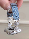 Camellia Denim Apple Watch Strap [Q79SDTRU]