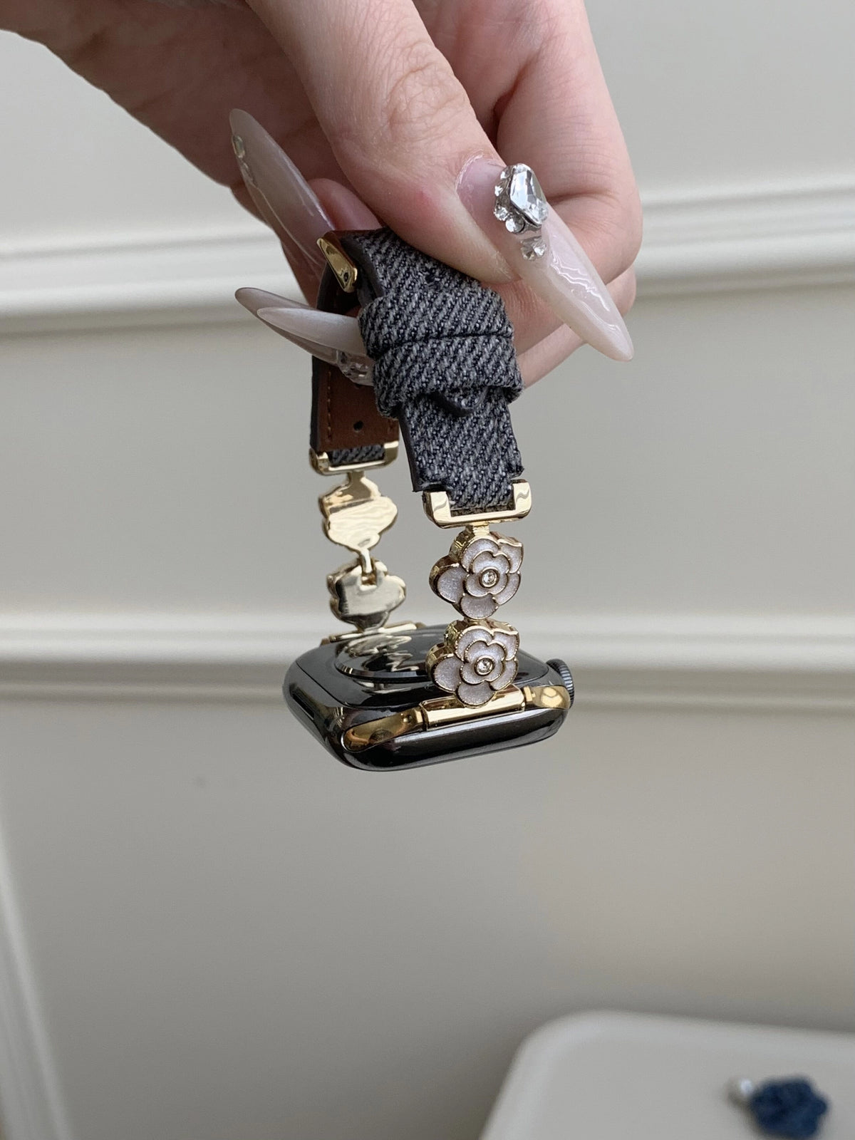 Camellia Denim Apple Watch Strap [8DA2TWBZ]