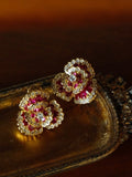 Camellia Flower Earrings [U50M5A74]