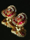 Camellia Flower Earrings [H73EX4H0]