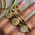 Camreigh Titanium Statement Ring [NZGNGTPK]