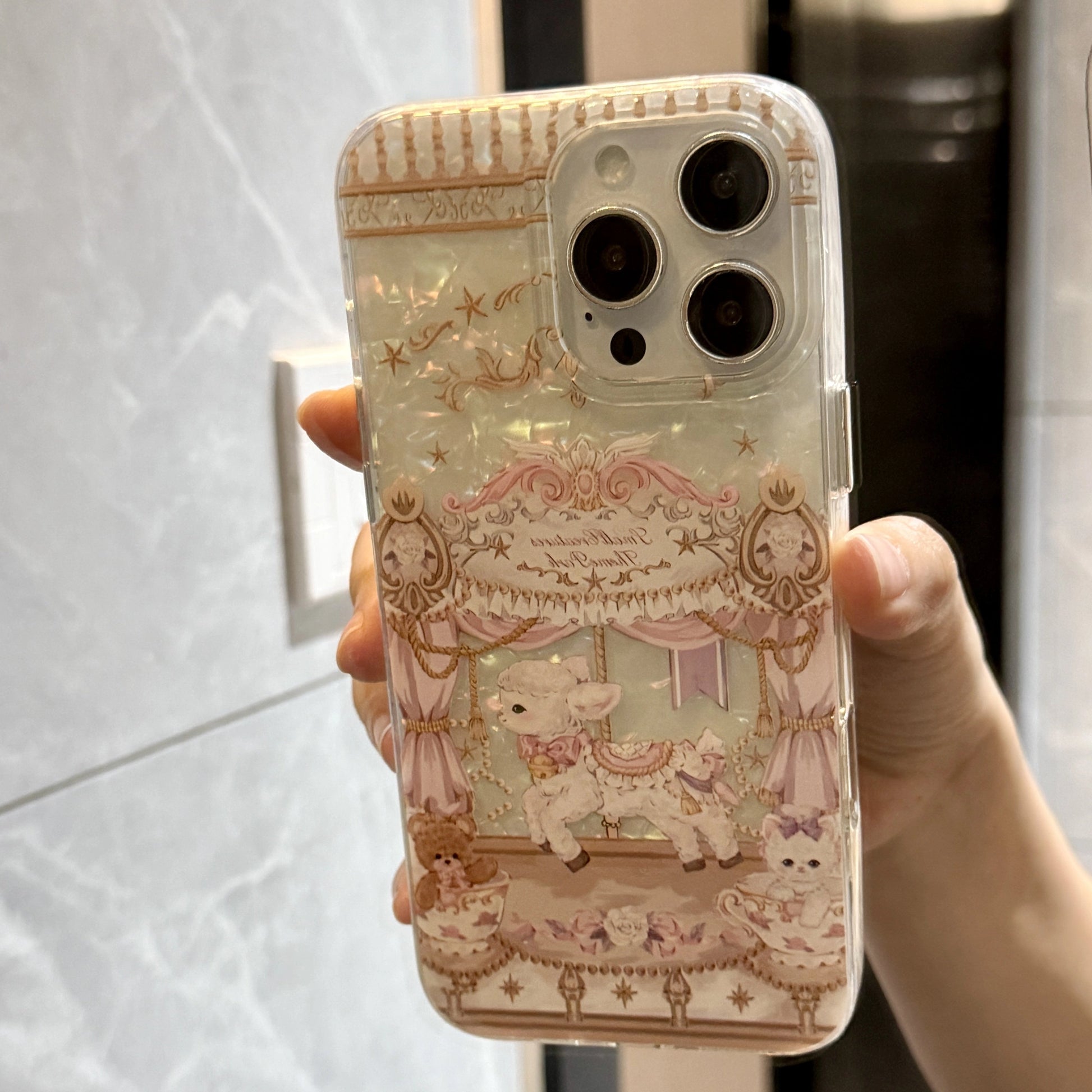 Carousel Sheep Phone Case [JI3T6H97]