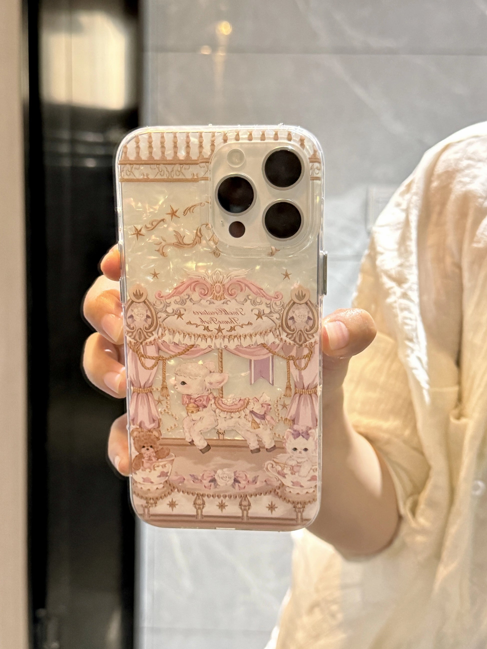 Carousel Sheep Phone Case [XYJOOKO5]