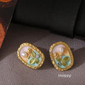 Carsyn Bloom Pearl Earrings [79L9KSOG]