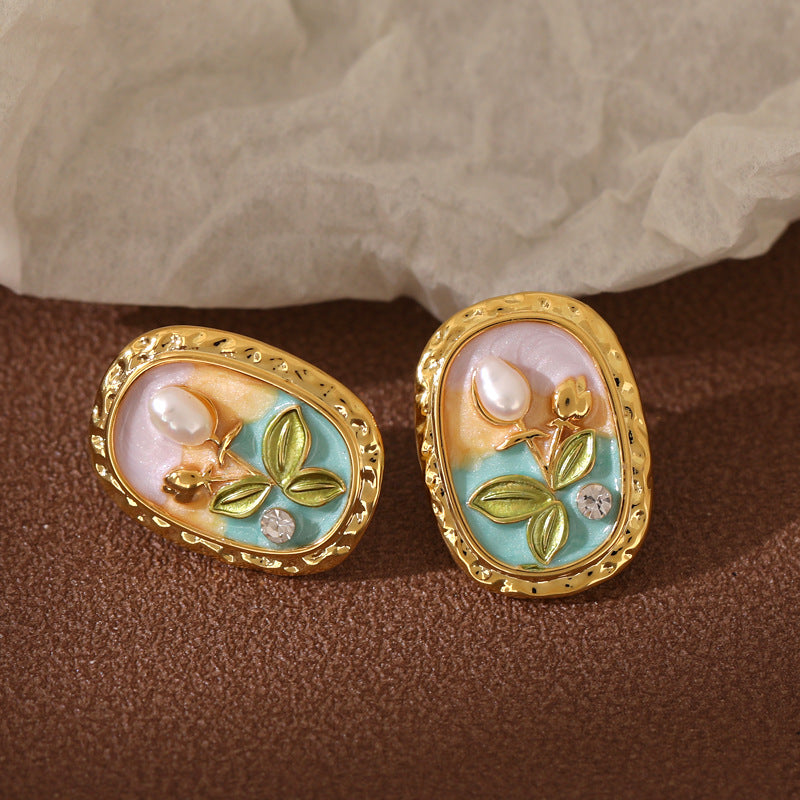 Carsyn Bloom Pearl Earrings [1MP4BXFF]