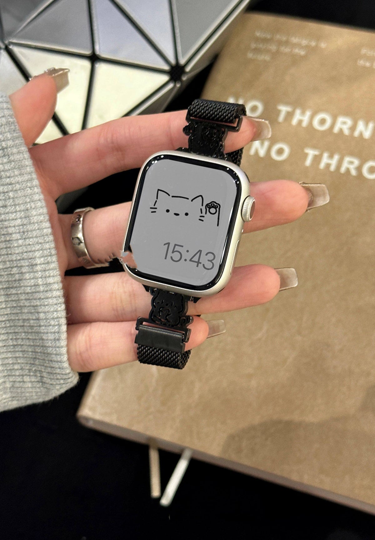 Cat and Dog Milanese Watch Band [835GSJVB]