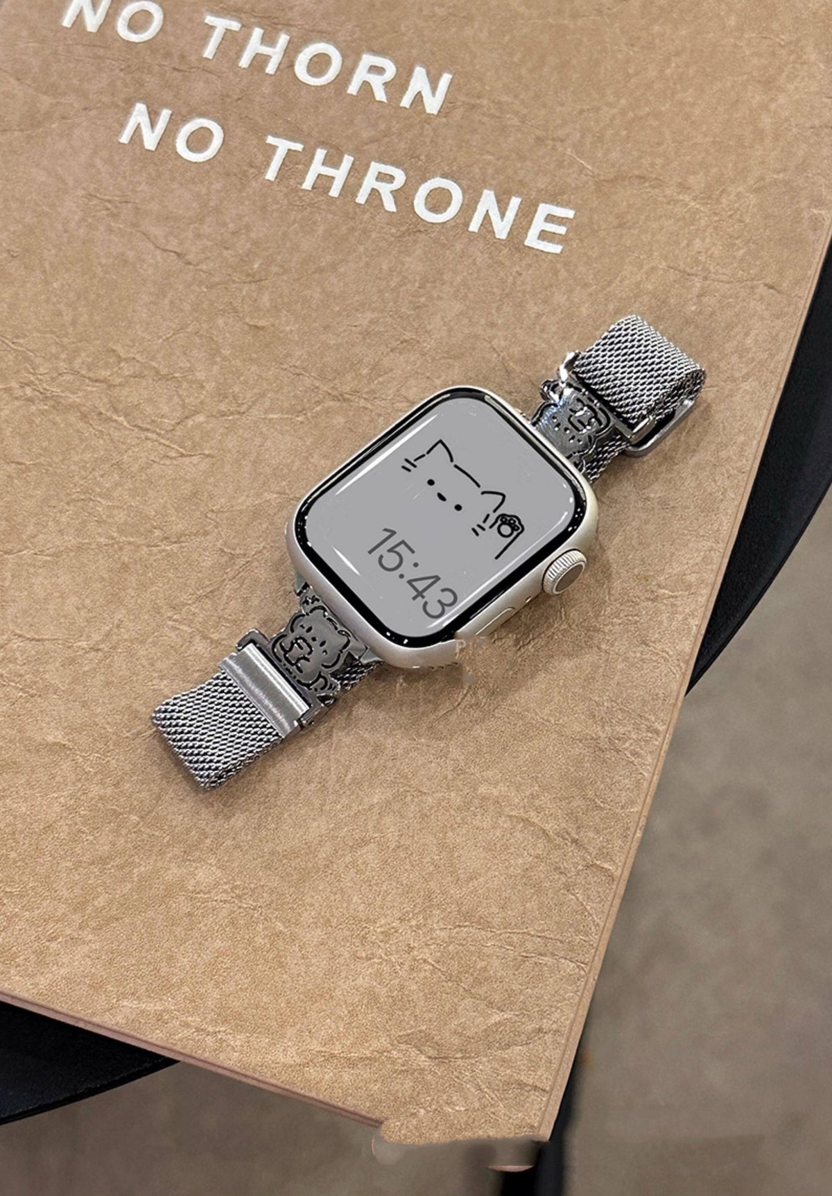 Cat and Dog Milanese Watch Band [JHBKOWZA]
