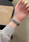 Cat and Dog Milanese Watch Band [3UNKWZTJ]