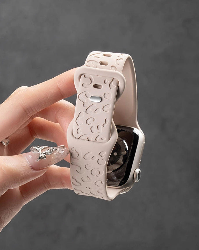 Cat Paw Silicone Watch Band [IO82CPCC]
