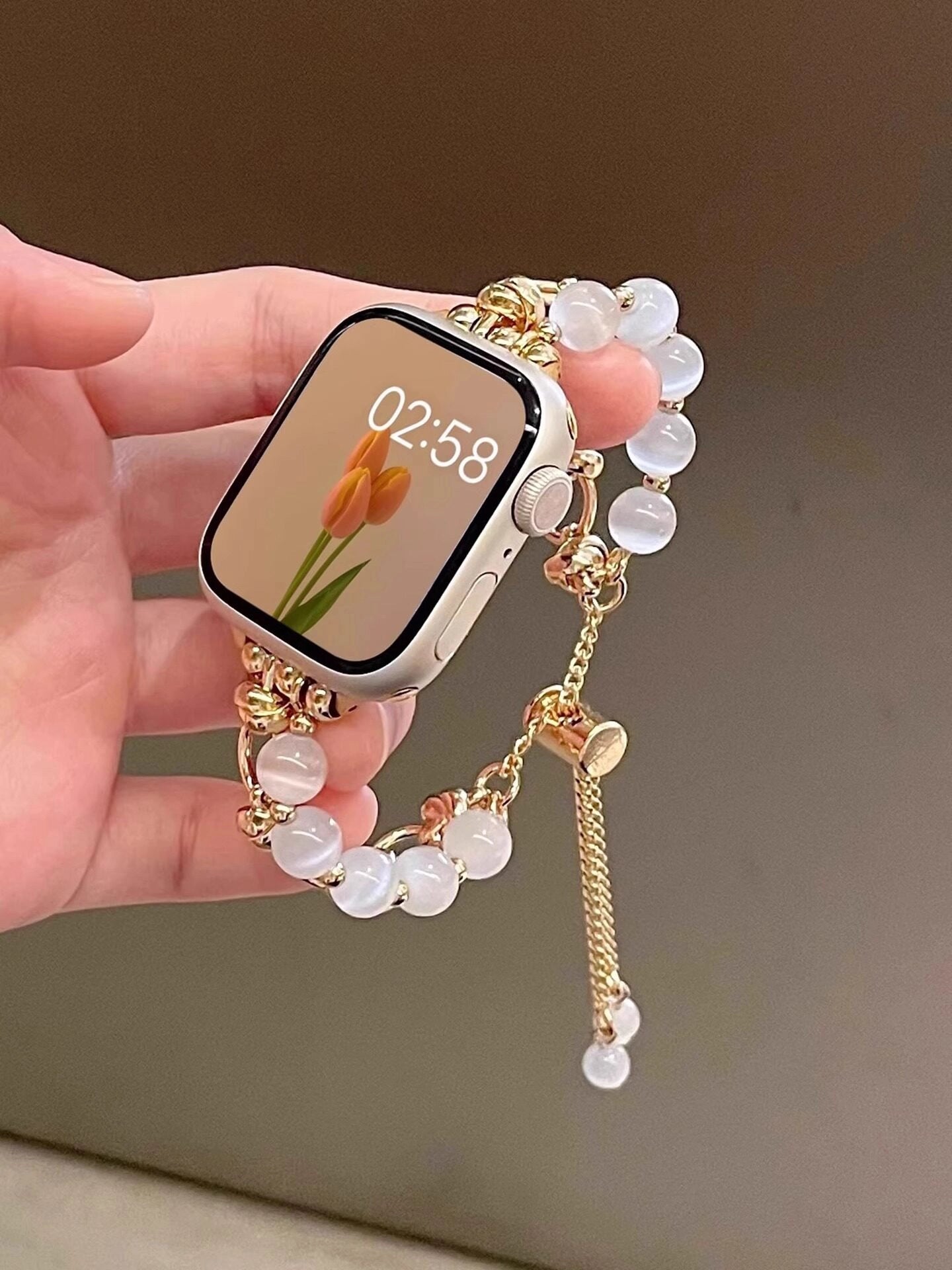 Cat's Eye Stone Apple Watch Bracelet [ENCPS5OD]