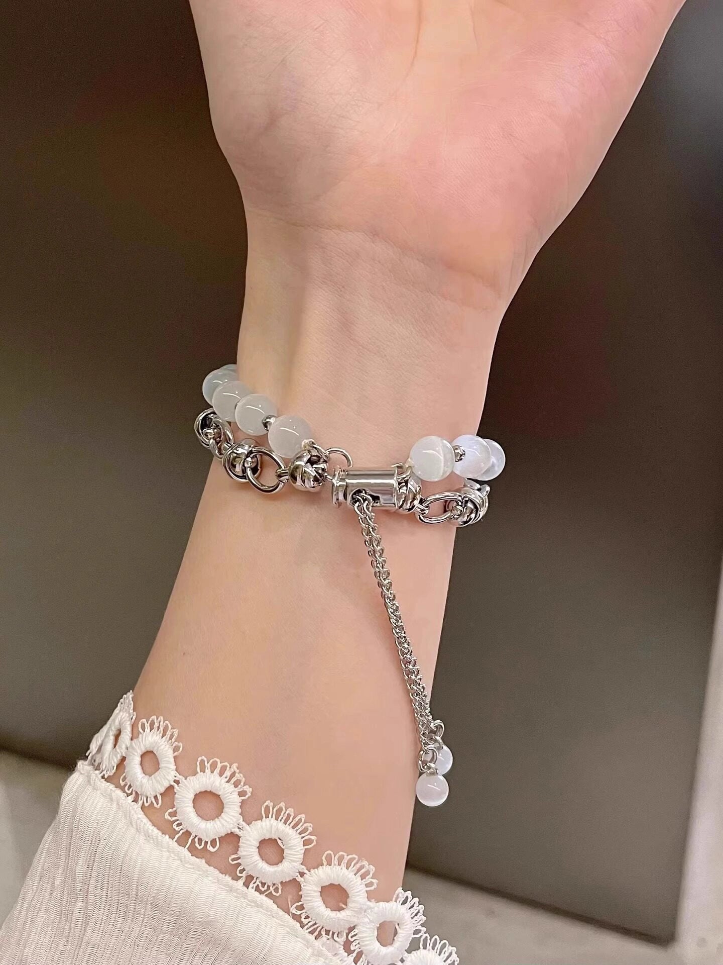 Cat's Eye Stone Apple Watch Bracelet [LAUB6FWV]