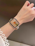 Cat's Eye Stone Apple Watch Bracelet [LP9PSTDU]