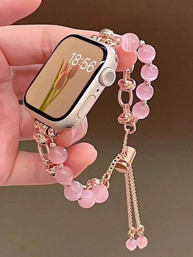 Cat's Eye Stone Apple Watch Bracelet [L7KKJJND]