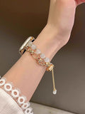 Cat's Eye Stone Apple Watch Bracelet [AAUKAOW6]