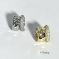 Cattleya Glimmer Layered Ear Cuff [Y2BHW4GT]