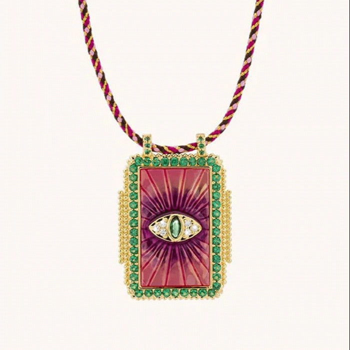 Celestial Charm Pendant Necklace [AJ7EBLNX]