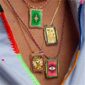 Celestial Charm Pendant Necklace [RTAQ35QJ]