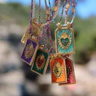 Celestial Charm Pendant Necklace [BWP4D7MQ]