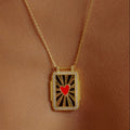 Celestial Charm Pendant Necklace [TSI4E87V]