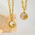Celestial Coin Layered Necklace [D68C52V1]