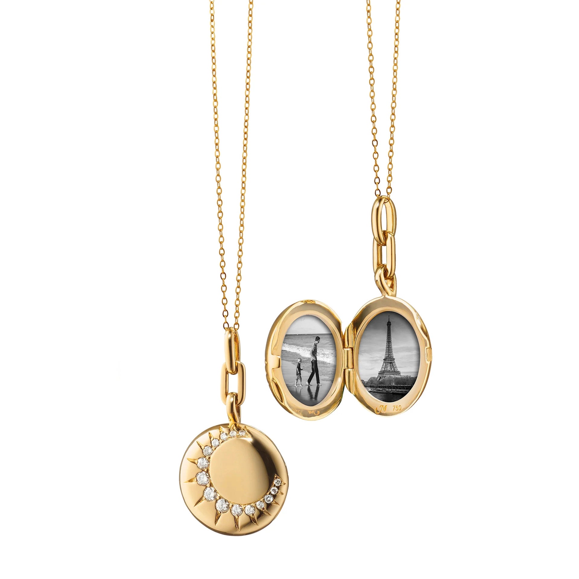 Celestial Locket Pendant Necklace [IDHREO4Y]