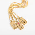 Celestial Relief Pendant Necklace [JFPVLNA2]