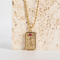 Celestial Relief Pendant Necklace [MZPQ8OST]