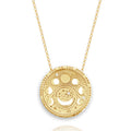Celestial Tarot Card Pendant Necklace [UX8YJT6L]