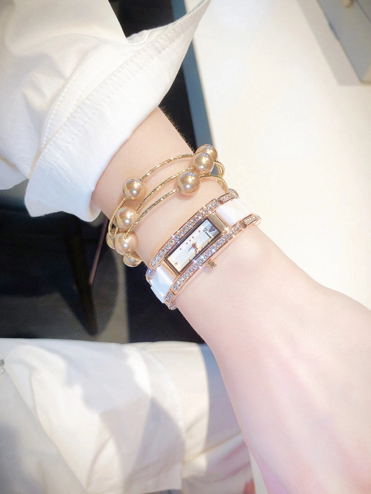 Ceramic Bracelet Watch [ISV02M4J]
