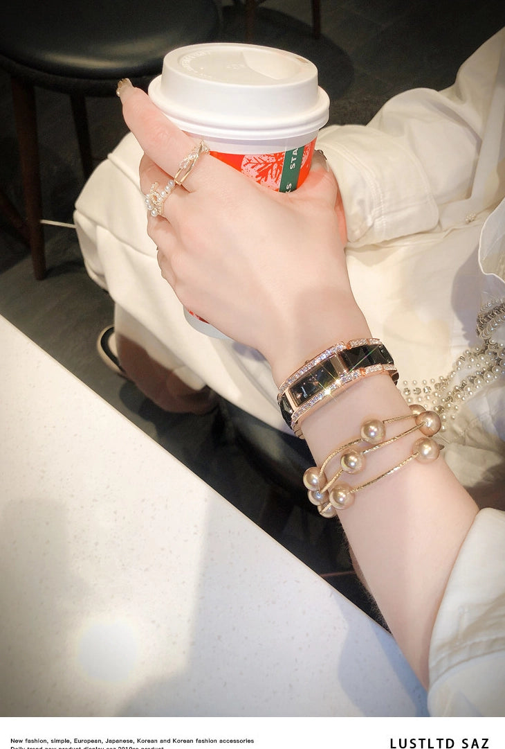 Ceramic Bracelet Watch [L0G19G4Y]
